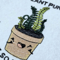 Plant Puns Ferny Pot