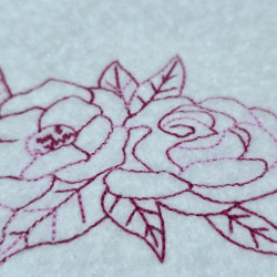Rose Bunch Line Art