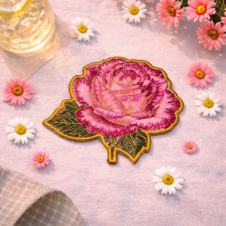 Rose Flower ITH Coaster