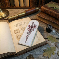 Rose Sword ITH Bookmark