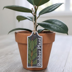 Rubber ITH Plant Tag