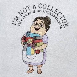 Ruby Collecting Fabric For Future