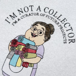 Ruby Collecting Fabric For Future