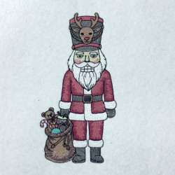 Santa Claus Nutcracker With Toy Sack