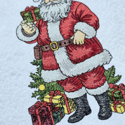 Santa Claus With Christmas Presents