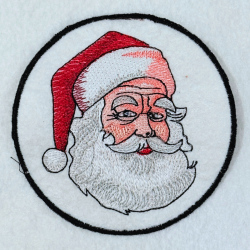 Santa Head Coaster