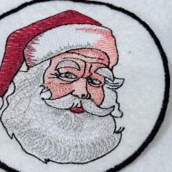 Santa Head Coaster