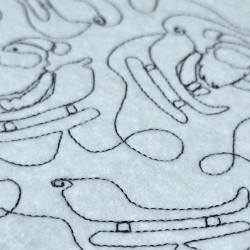 Santa Sleigh Quilting Pattern