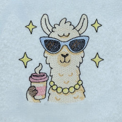 Sassy Llama Coffee Time