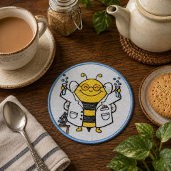 Scientist Bee ITH Coaster