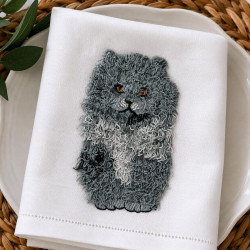 Scottish Fold Cat Fringe