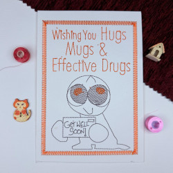 Sending Well Wishes Cardstock