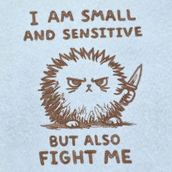 Sensitive But Also Fight Me Goofy Quote