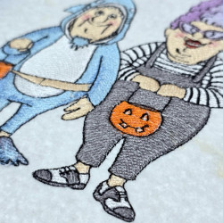 Shark Costume Couple Halloween Fun