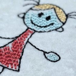 Smiley Cartoonic Girl
