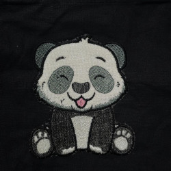 Smiling Panda Applique FSA