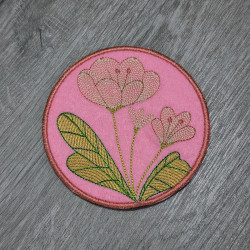 Soft Pastel Flower ITH Coaster