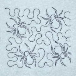Spiders Quilting Pattern