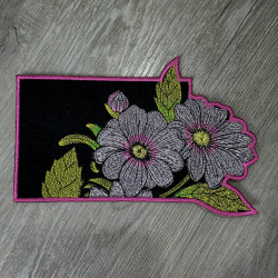 Spring Floral ITH Mug Rug