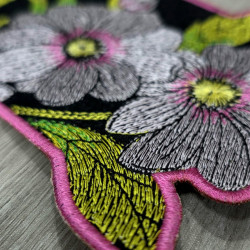 Spring Floral ITH Mug Rug
