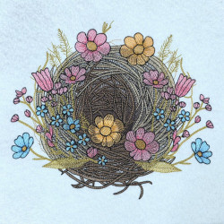 Springtime Flower Nest