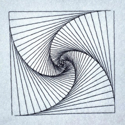 Square Spiral Pattern