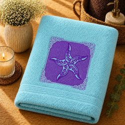 Starfish Frame Embossed