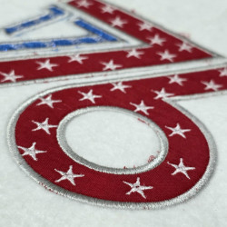 Stars And Stripes 76 Patriotic Applique