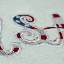 Stars And Stripes USA Applique