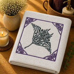 Stingray Celtic Frame Embossed