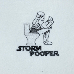 Storm Pooper Sci-Fi Toilet Humor