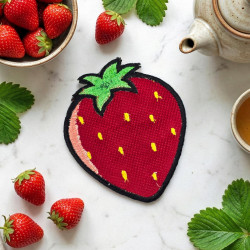 Strawberry Applique FSA