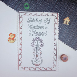 String Of Natures Heart Cardstock