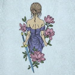 Strong Woman Floral Power
