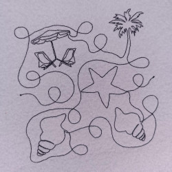 Summer Beach Quilting Pattern