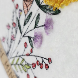 Sunflower Be Mine Fringe Design