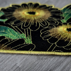 Sunflower ITH Mug Rug