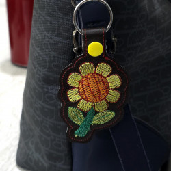 Sunflower Snap Tab