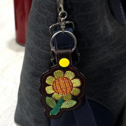 Sunflower Snap Tab