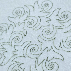 Swirling Leaves  Quilting Pattern