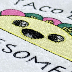 Taco Bout Awesome Funny Pun