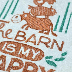 The Barn Is My Happy Place Quote