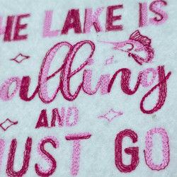The Lake Is Calling I Must Go Quote
