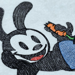 The Lucky Rabbit Chilling With Carrot