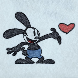 The Lucky Rabbit With Heart