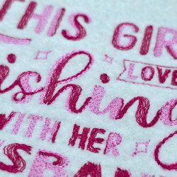 This Girl Loves Fishing With Her Husband Quote