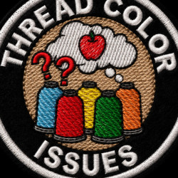 Thread Color Issues Machine Tag