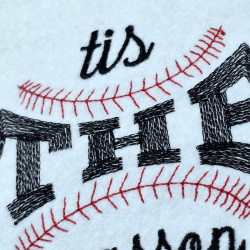 Tis The Season Baseball Quote