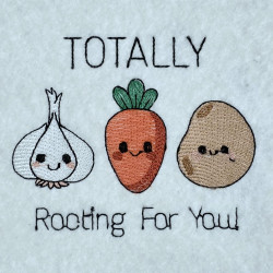 Totally Rooting For You Pun