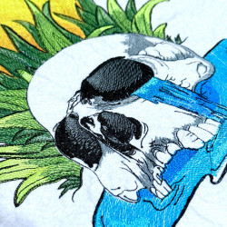 Tropical Skull Water Stream